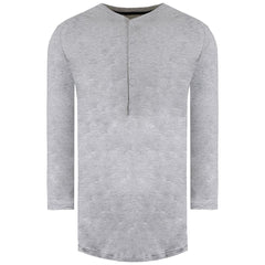 Under Armour Recovery Sleepwear Mens Grey Henley Top