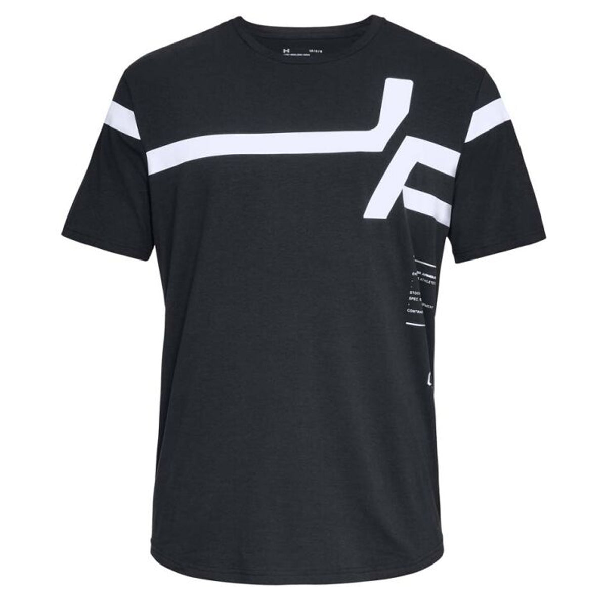 Under Armour Logo Mens Black/White T-Shirt