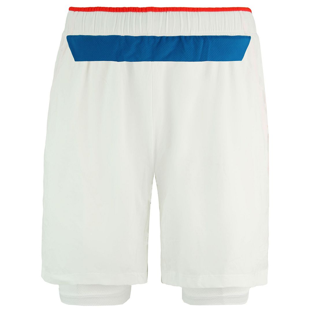 Asics Padel Player Mens White Tennis Shorts