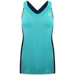 Asics Top Womens Teal Padel Tank Top