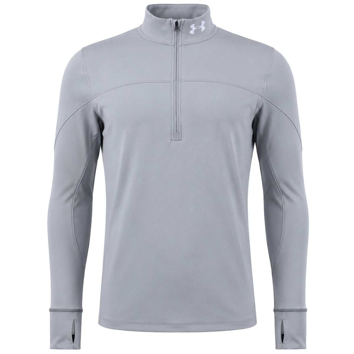 Under Armour Qualifier Mens Grey Top