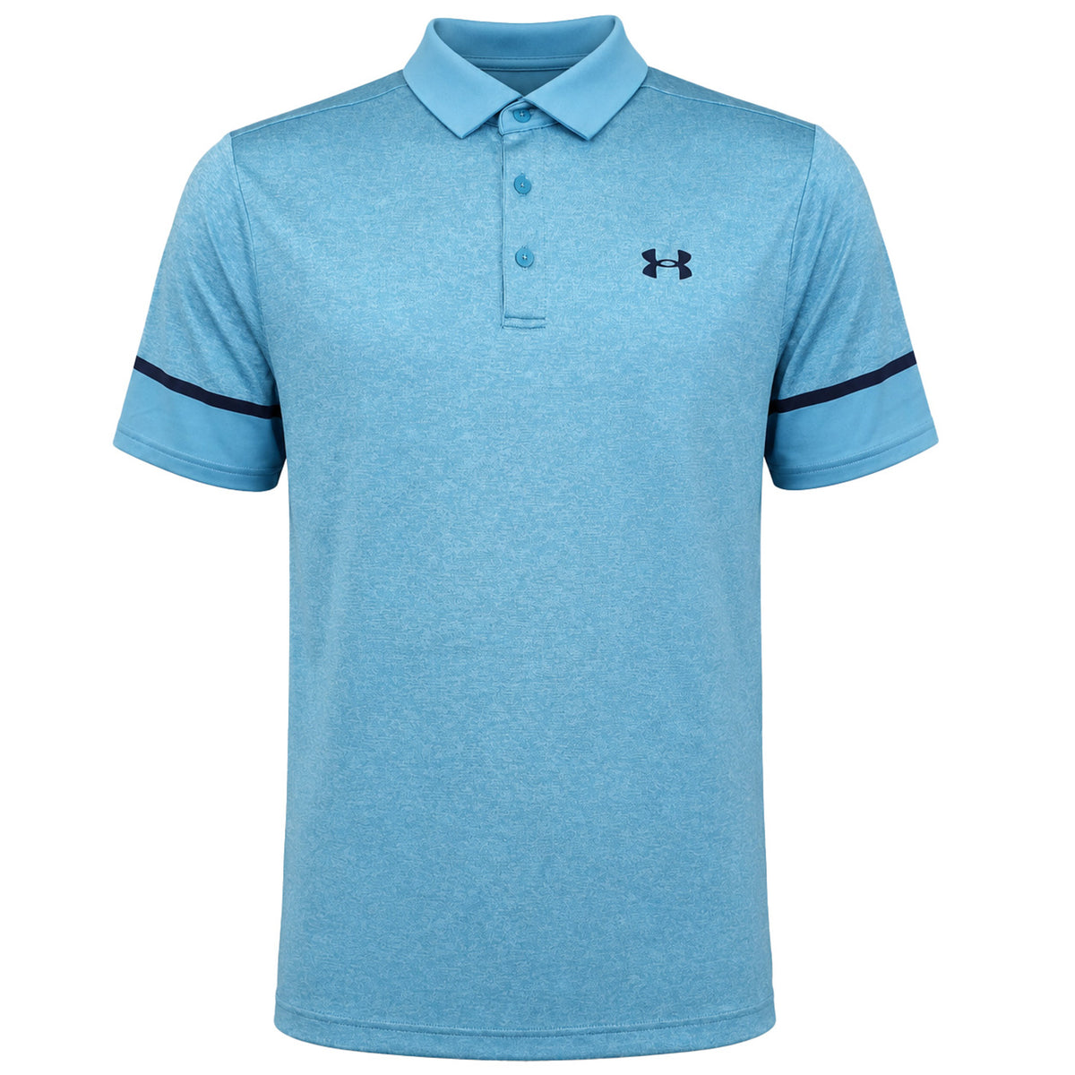 Under Armour Playoff 2.0 Mens Blue Golf Polo Shirt