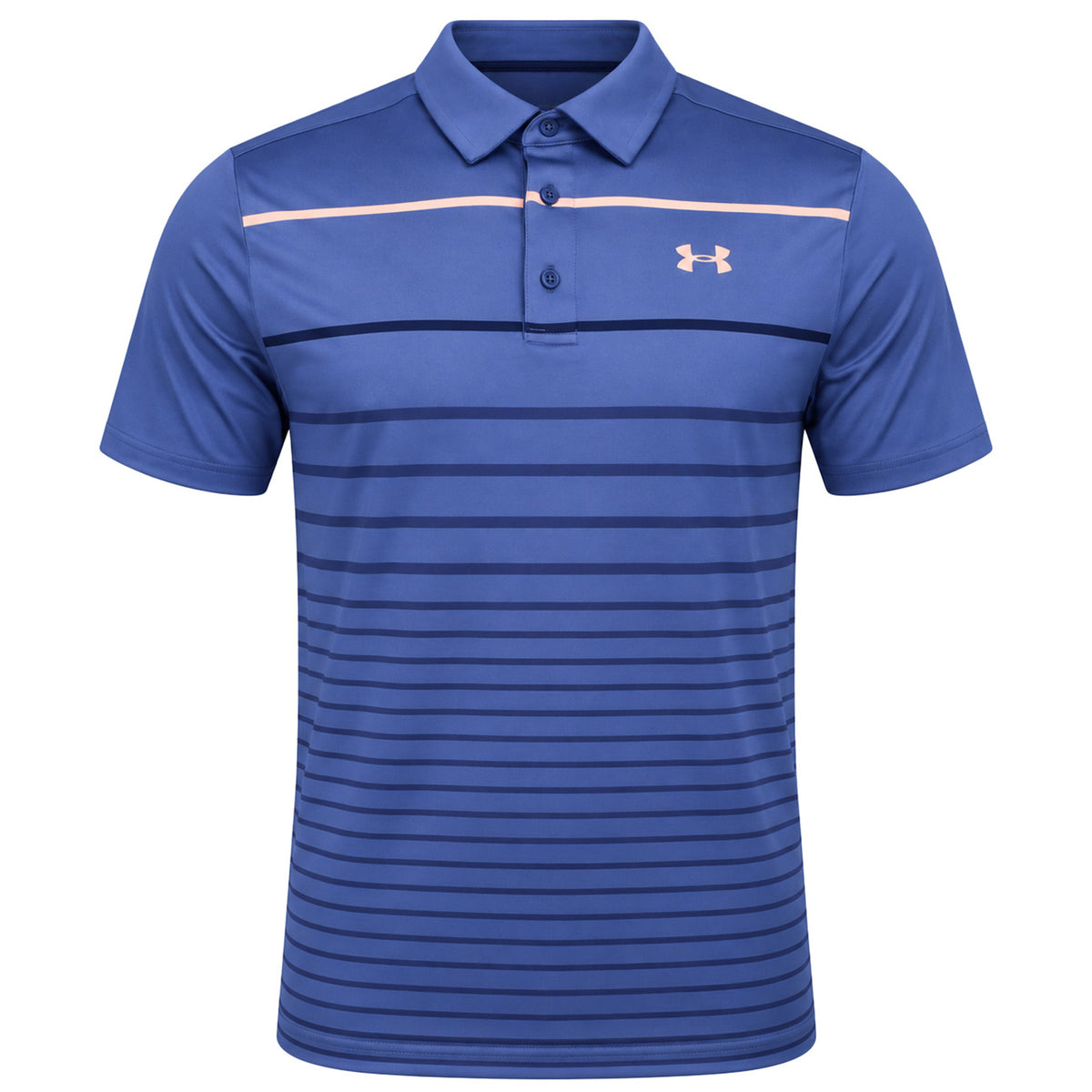 Under Armour Playoff 2.0 Mens Navy Golf Polo Shirt