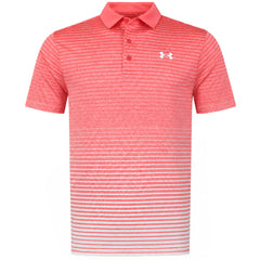 Under Armour Playoff 2.0 Mens Orange Golf Polo Shirt