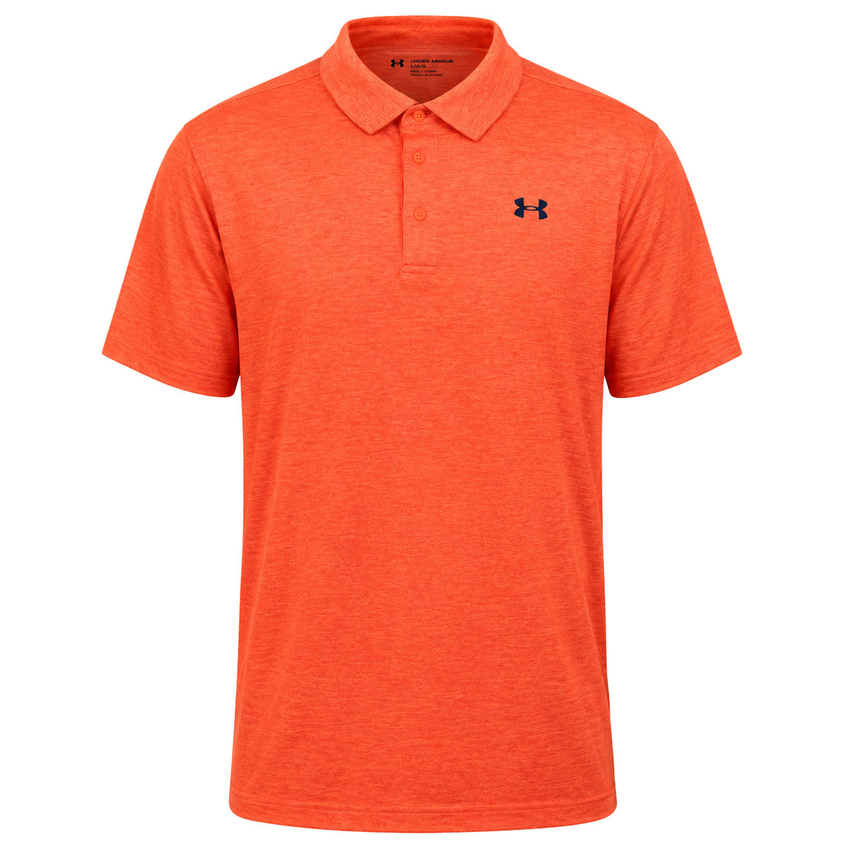 Under Armour Playoff 2.0 Mens Orange Golf Polo Shirt