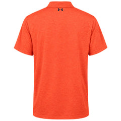 Under Armour Playoff 2.0 Mens Orange Golf Polo Shirt