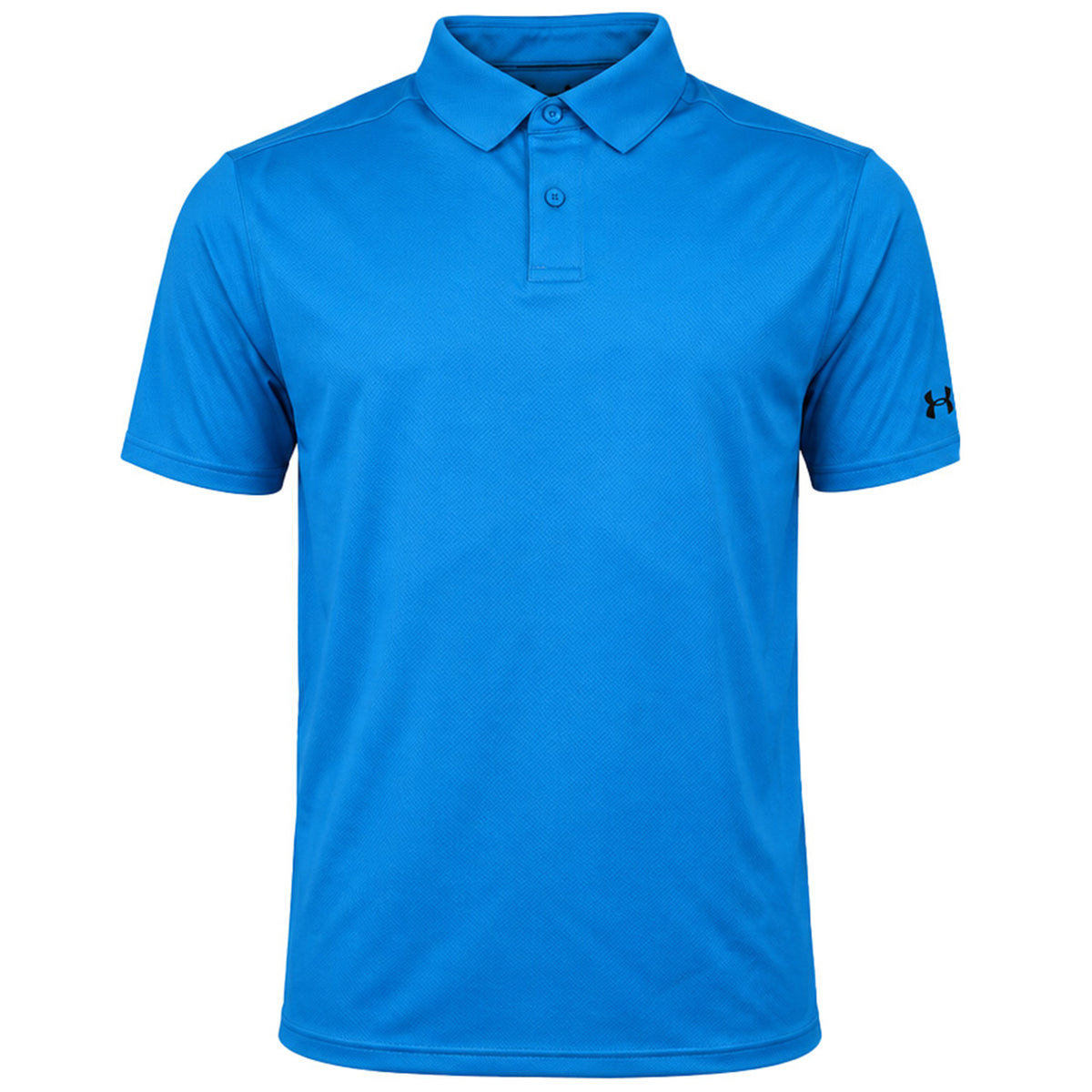 Under Armour Crest Performance 2.0 Mens Blue Golf Polo Shirt