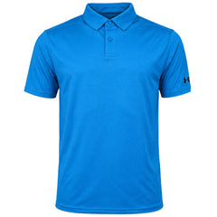 Under Armour Crest Performance 2.0 Mens Blue Golf Polo Shirt