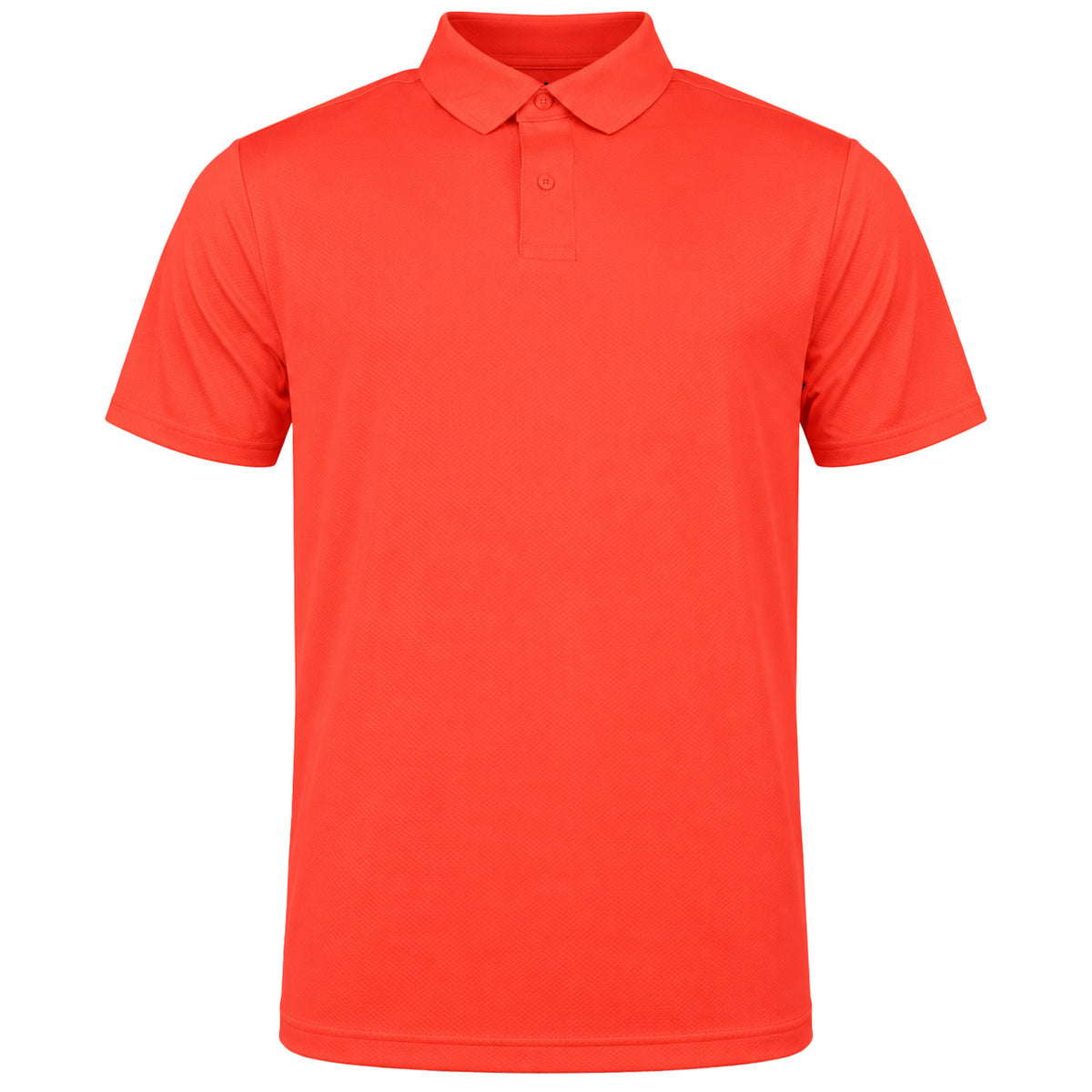 Under Armour Crest Performance 2.0 Mens Orange Golf Polo Shirt