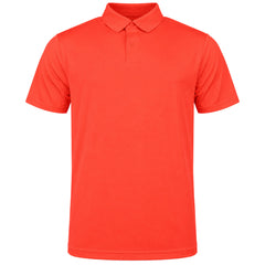 Under Armour Crest Performance 2.0 Mens Orange Golf Polo Shirt