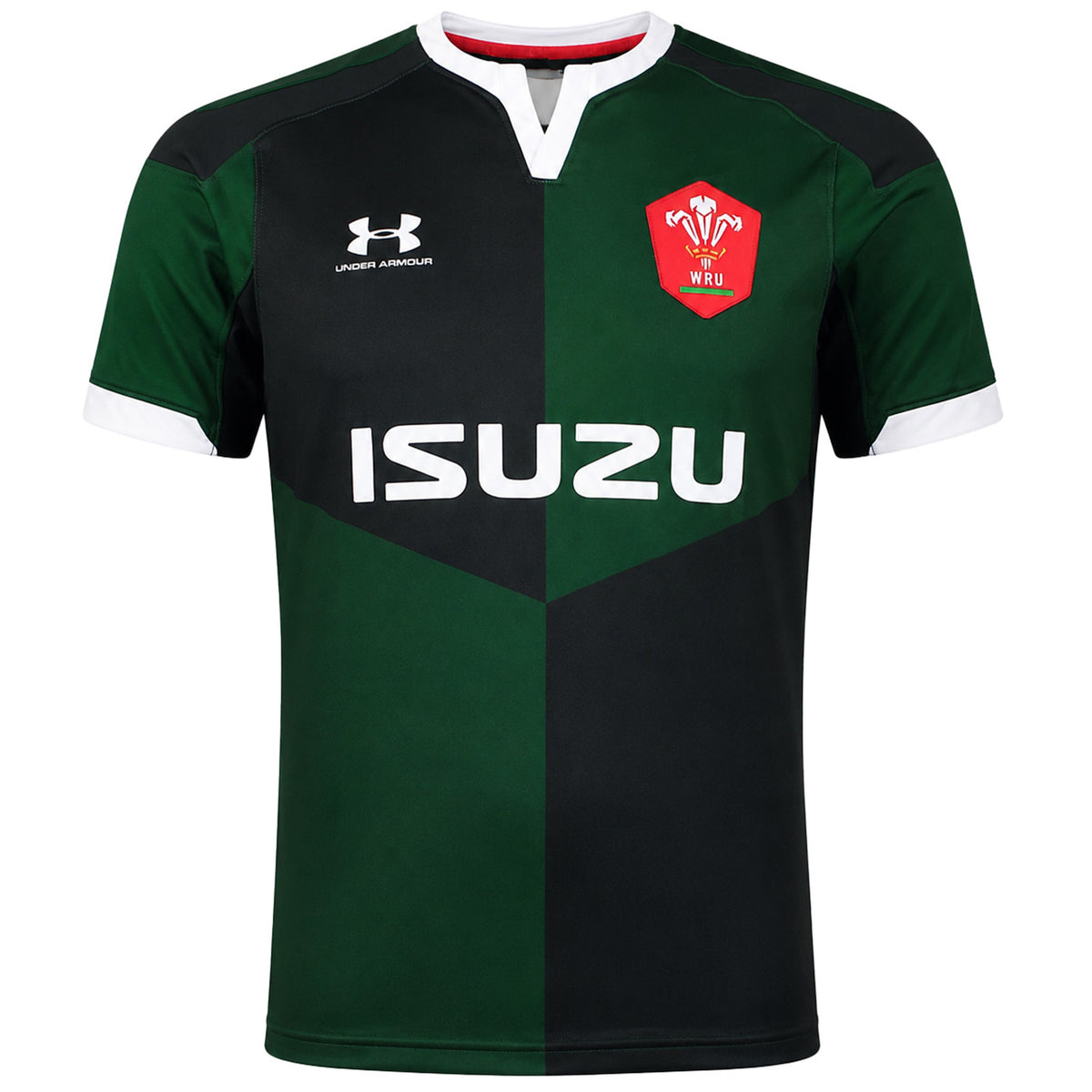 Under Armour Welsh Rugby Union Mens Green T-Shirt