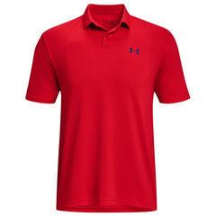 Under Armour Performance 2.0 Mens Red Golf Polo Shirt