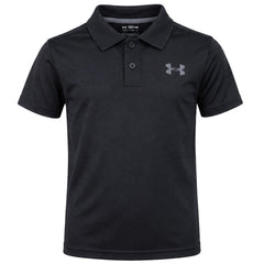 Under Armour Performance 2.0 Kids Black Polo Shirt