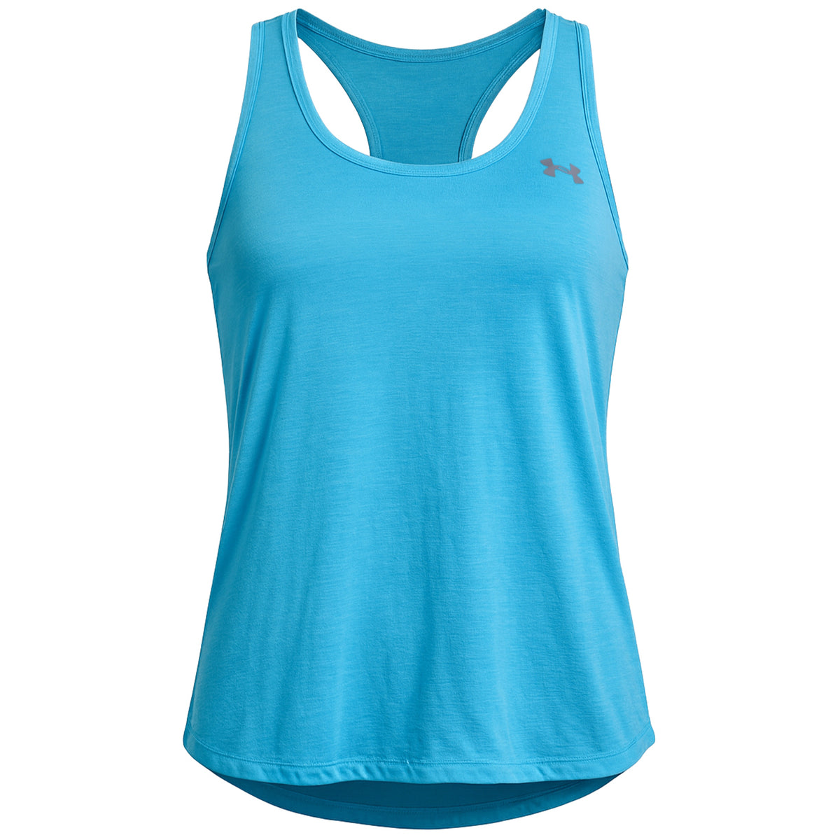 Under Armour Whisperlight Tie Back Womens Blue Tank Top