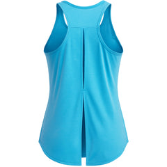 Under Armour Whisperlight Tie Back Womens Blue Tank Top