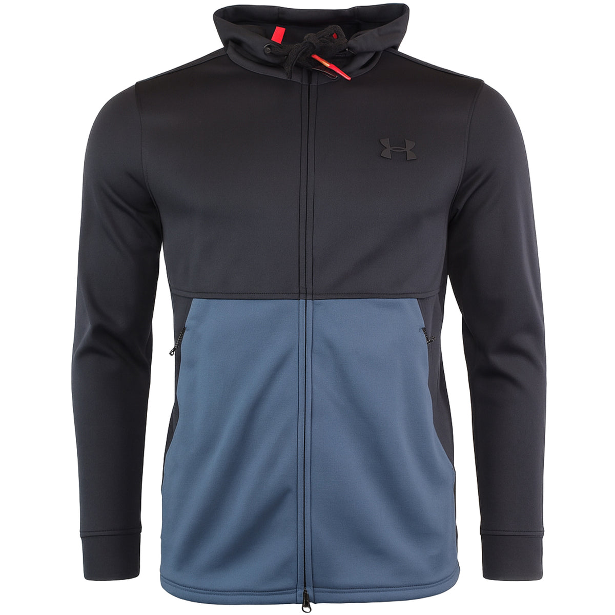 Under Armour Taped Mens Black Track Jacket