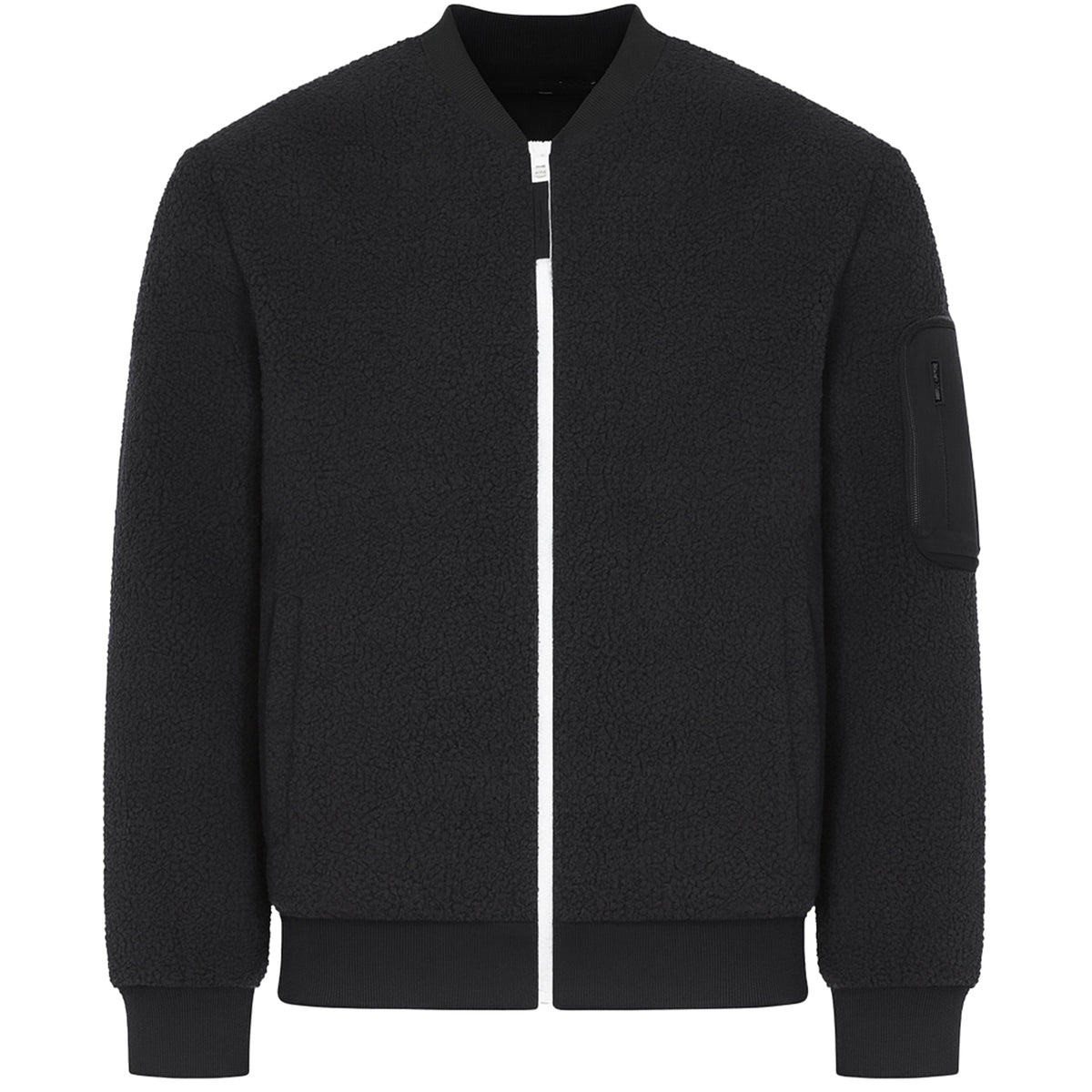 Under Armour Overtime Sherpa Mens Black Bomber Jacket