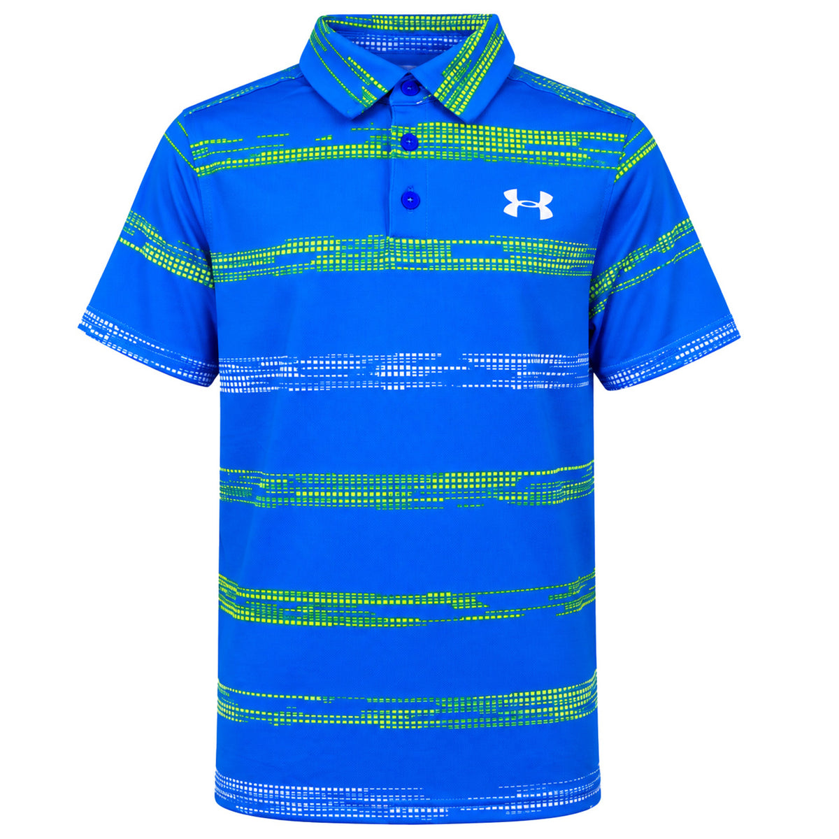 Under Armour PlayOff Kids Blue Polo Shirt