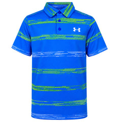 Under Armour PlayOff Kids Blue Polo Shirt