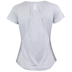 Under Armour Qualifier Womens Light Grey T-Shirt