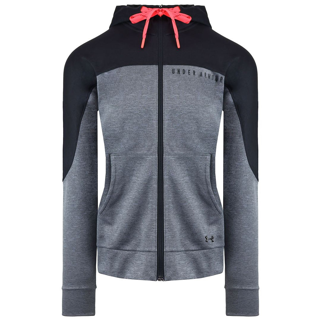 Under Armour Recover Knit Womens Grey Track Jacket