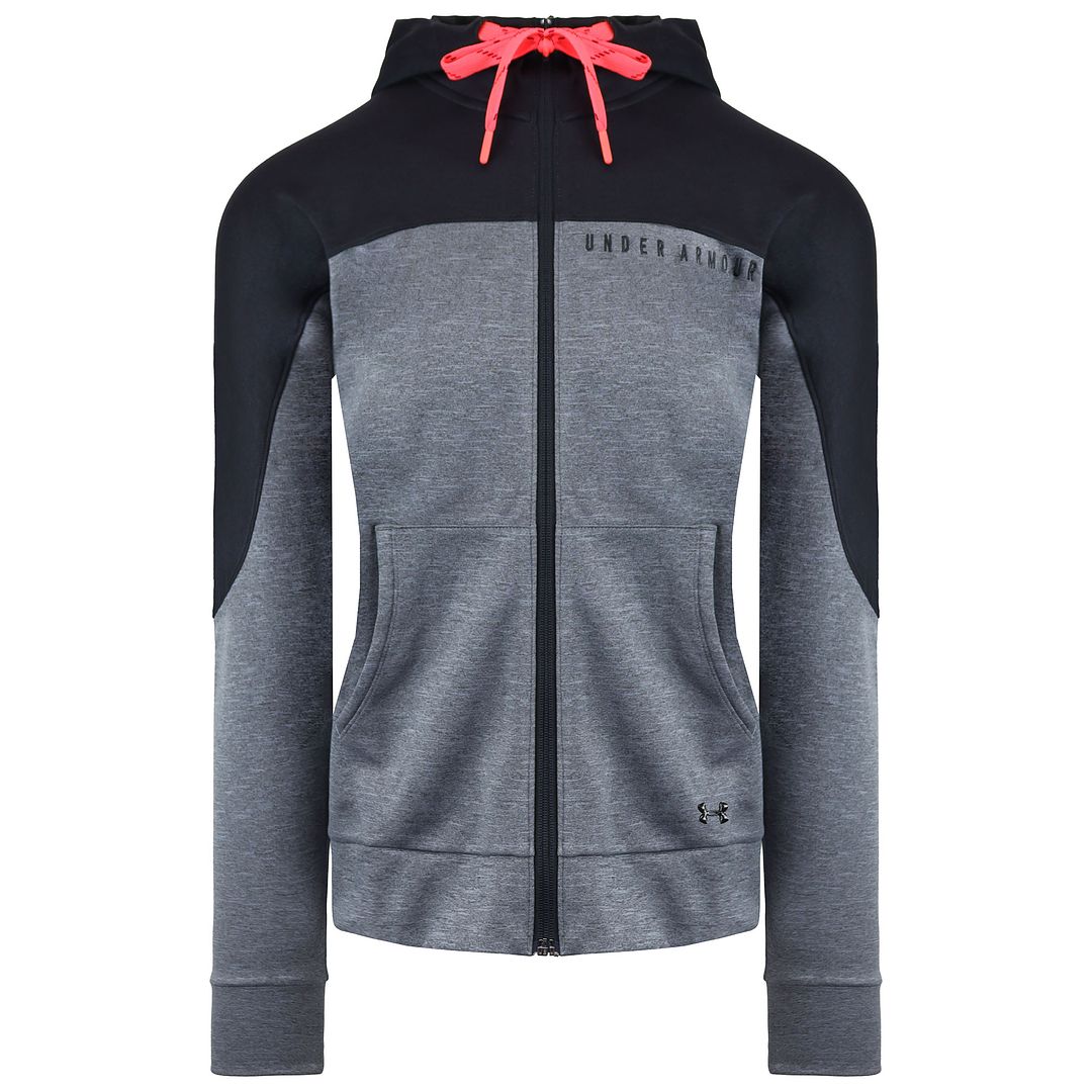 Under Armour Recover Knit Womens Grey Track Jacket