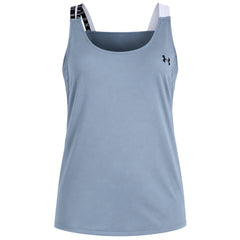 Under Armour HeatGear Double Strap Womens Blue Vest