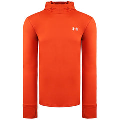 Under Armour ColdGear Mens Orange Running Hoodie