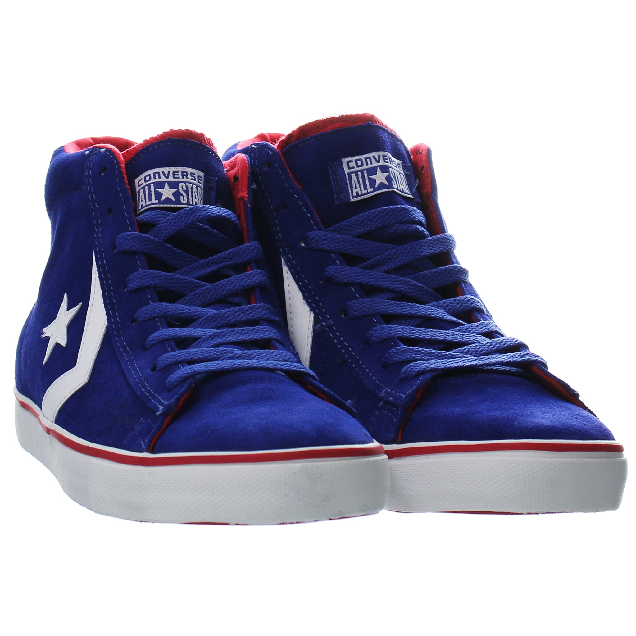 Converse Pro Vulc Mid Mens Blue Plimsolls