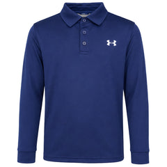 Under Armour Playoff Kids Navy Golf Polo Shirt