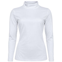 Under Armour ColdGear Infrared Mock Womens White Top