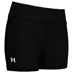 Under Armour HeatGear Mid-Rise Womens Black Shorts