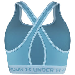 Under Armour Corssback Womens Blue Mid Sports Bra