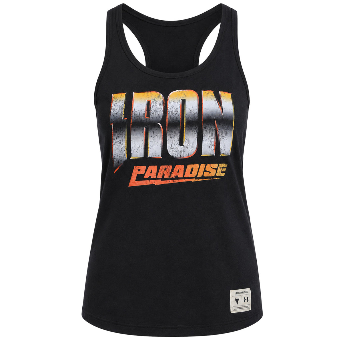 Under Armour x Project Rock Iron Womens Black Vest
