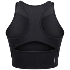 Under Armour Iso-Chill Womens Black Crop Top