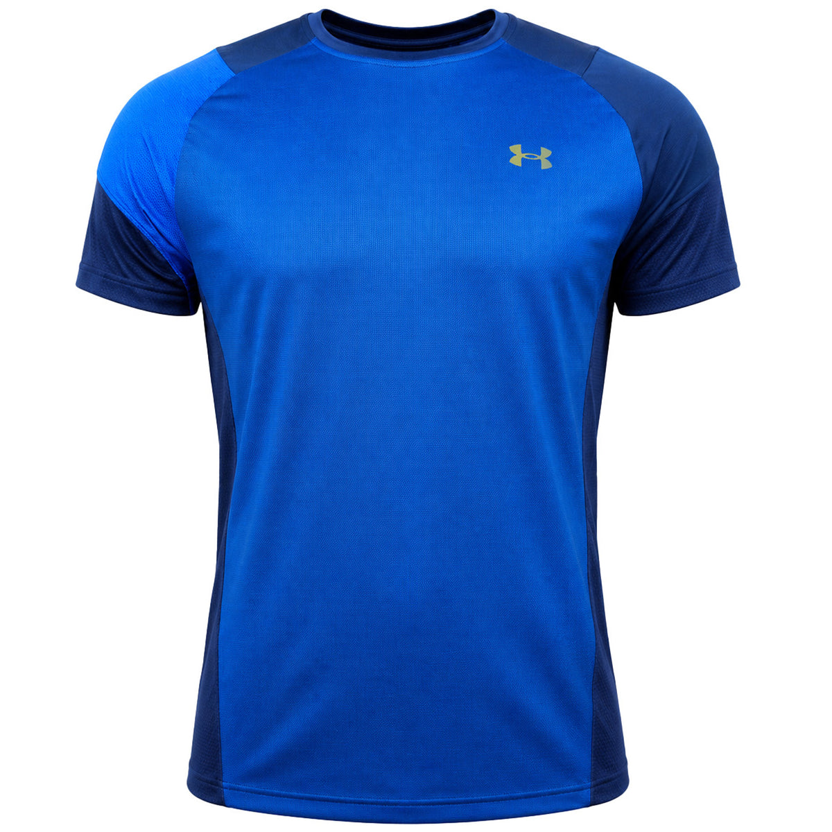 Under Armour Rush 2.0 Print Mens Blue T-Shirt