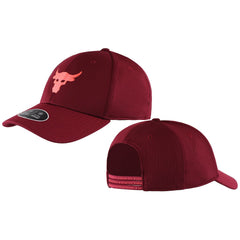 Under Armour Project Rock Mens Burgundy Cap