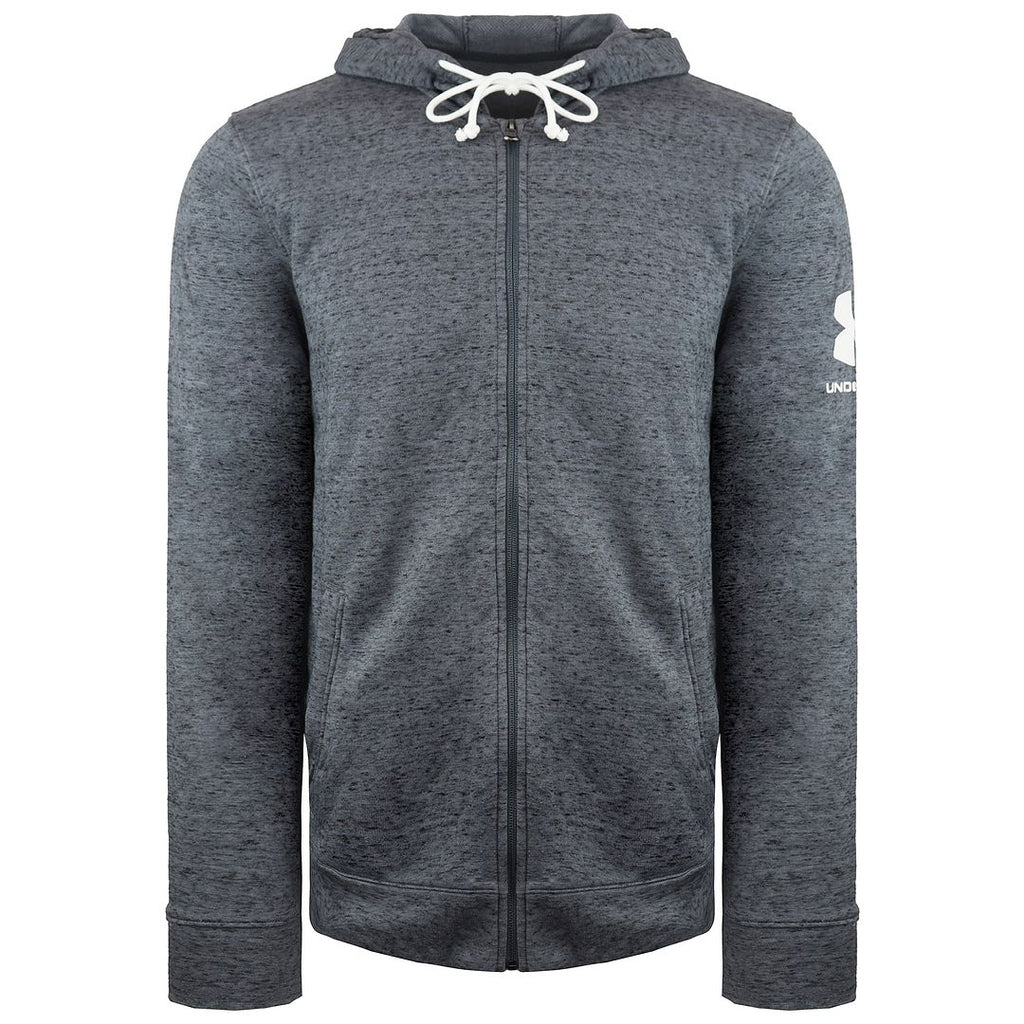 Under Armour Rival Terry Mens Grey Track Jacket