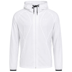 Under Armour Woven Mens White Windbreaker Jacket