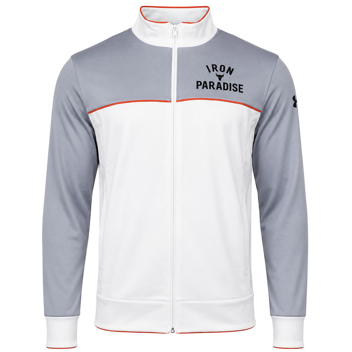 Under Armour x Project Rock Knit Mens White Track Jacket