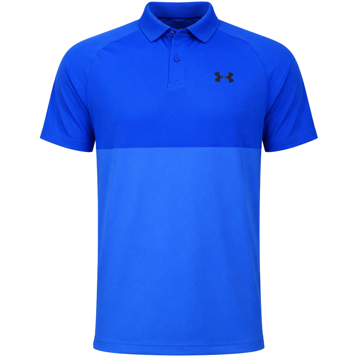 Under Armour Iso-Chill Afterburn Mens Blue Golf Polo Shirt