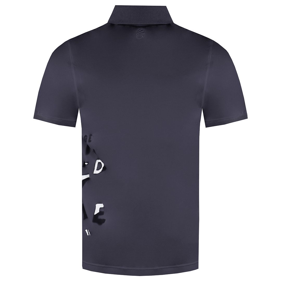 Under Armour x Stephen Curry Mens Black Vanish Polo Shirt