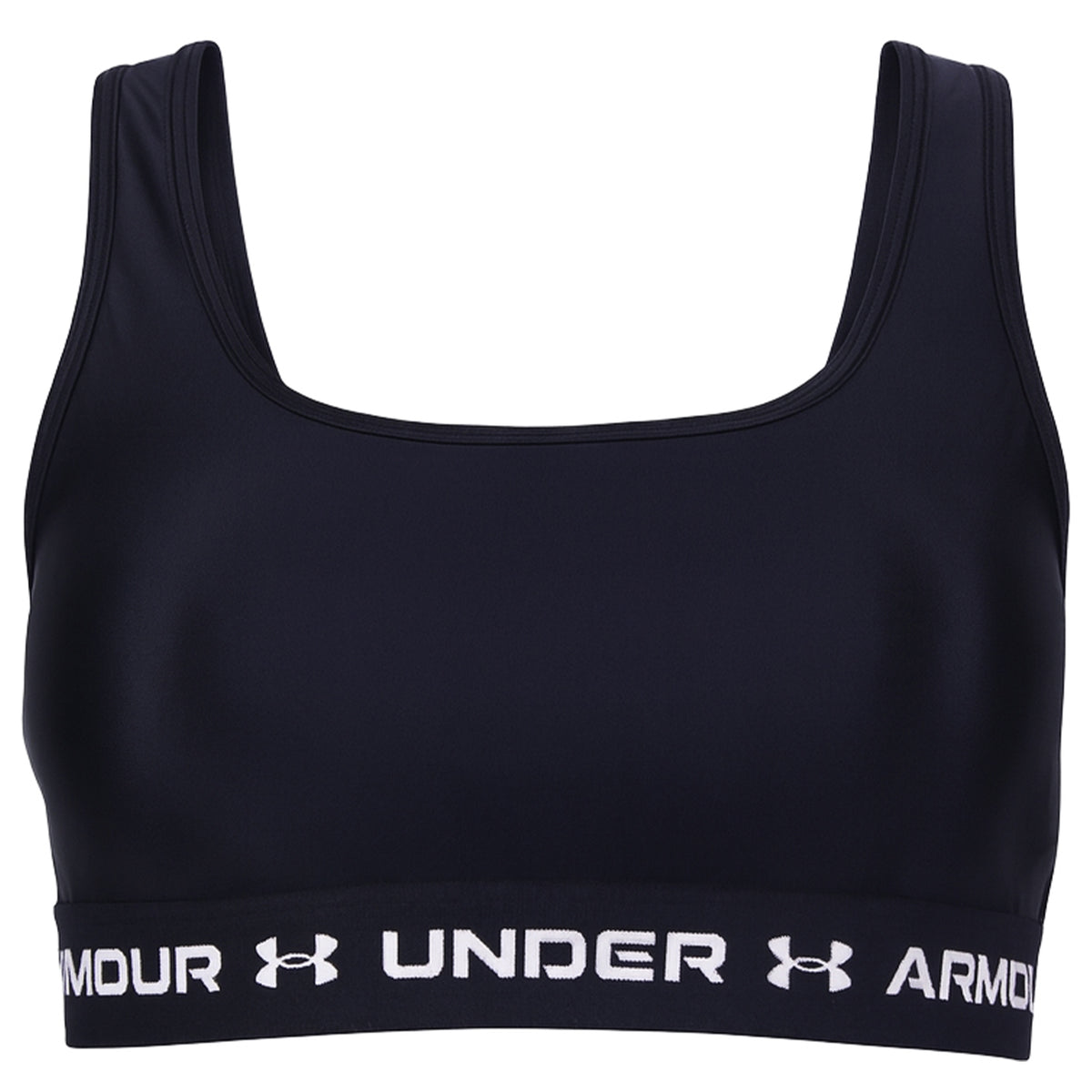 Under Armour HeatGear Crossback Womens Black Sports Bra