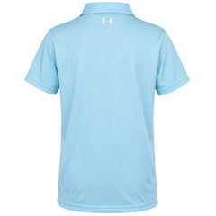 Under Armour Performance Kids Light Blue Polo Shirt