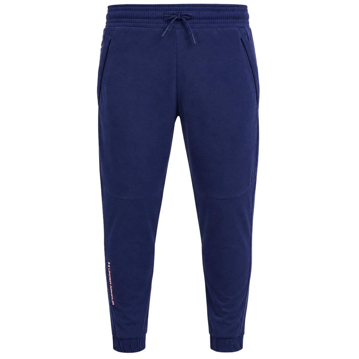 Under Armour Rush Mens Navy Fleece Track Pants