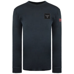 Under Armour Project Rock Heavyweight Mens Navy Top