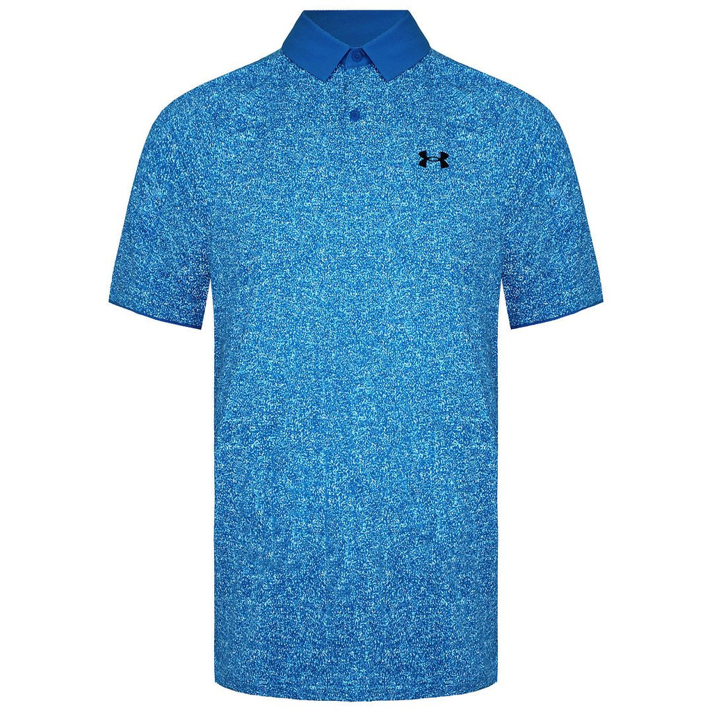 Under Armour Iso-Chill Mens Blue Polo Shirt