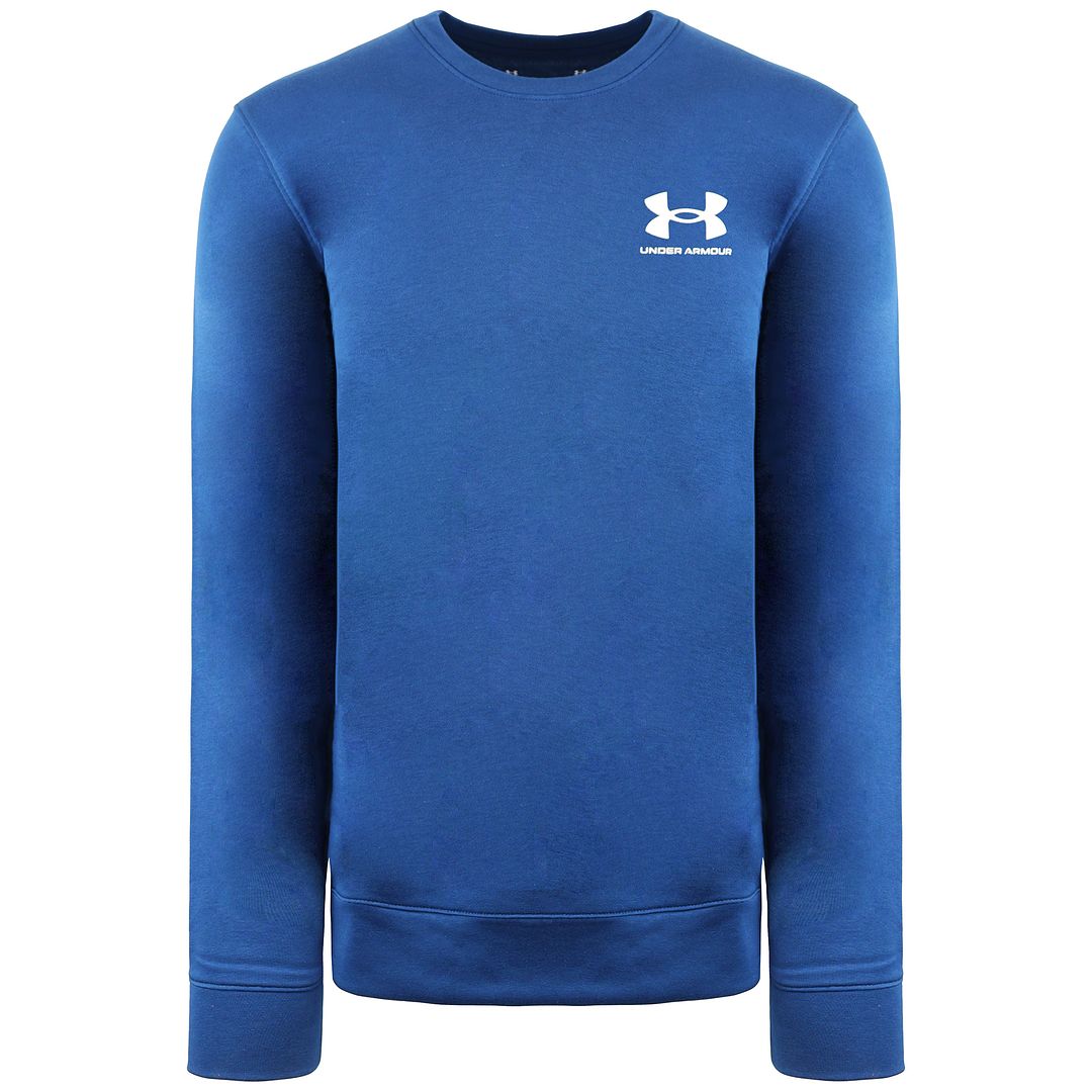 Under Armour Rival Terry Mens Blue Sweater