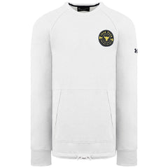 Under Armour Project Rock Mens White Heavyweight Terry Sweater