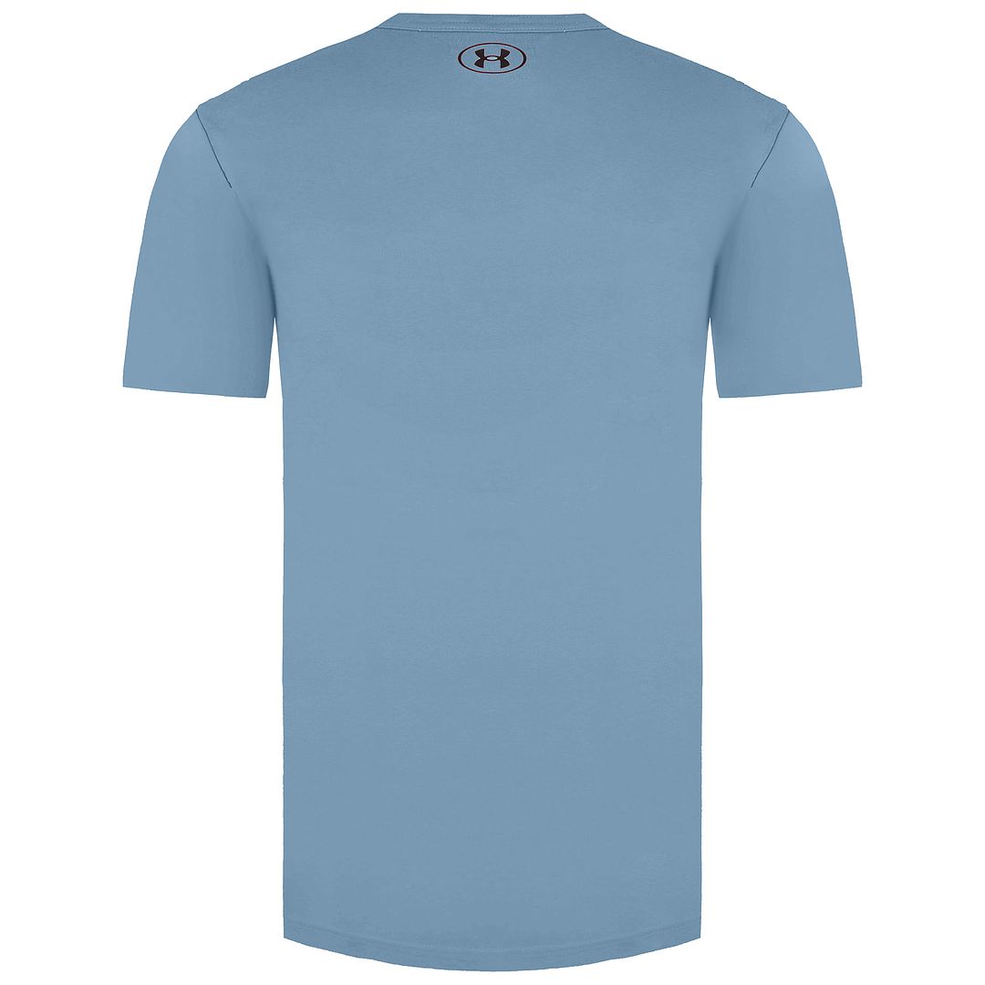 Under Armour Project Rock The Grind Mens Blue T-Shirt